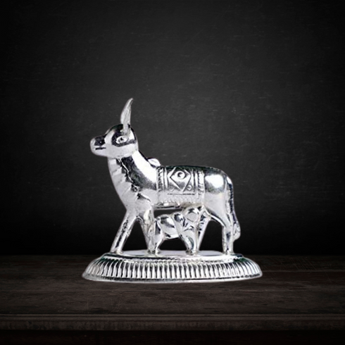 Pure Silver Cow and Calf 18 grams