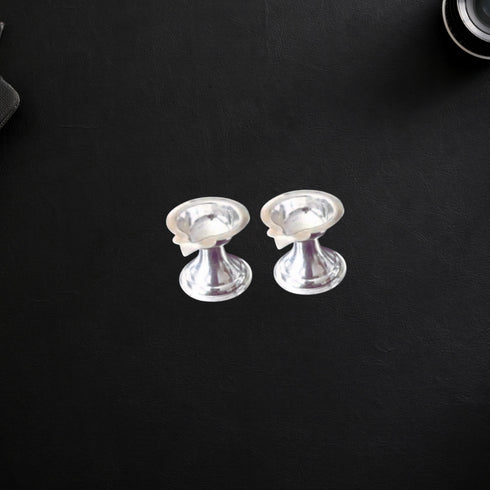 Pure Silver Diya Pair 20gms