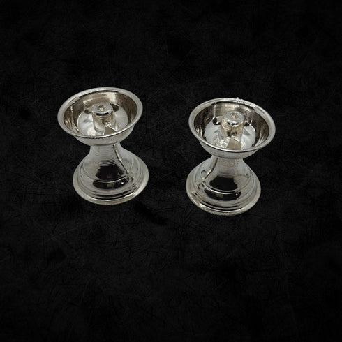 Pure Silver Deepam Diyas Pair 24g