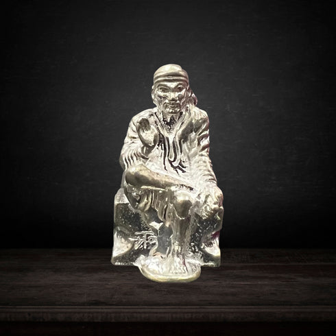 Pure Silver Sai Baba Idol 18g