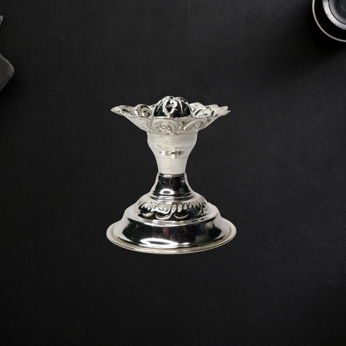 Pure Silver Big Size Agarbatti Stand 14.25g