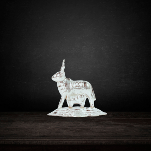 Pure Silver Cow and Calf 6 grams