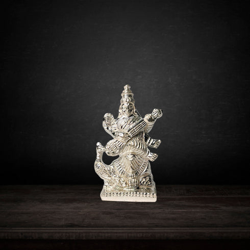 Pure Silver Saraswati Amman Idol 52g