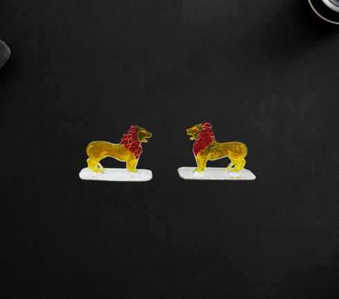 Pure Silver Pair Lion 14 grams