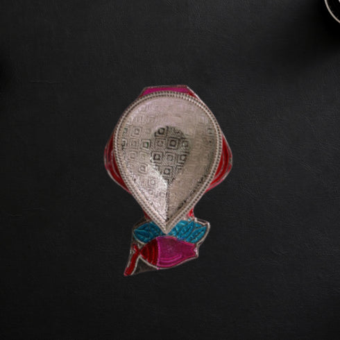 Pure Silver Pink Kalasham Fancy Diya 13g