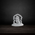 Pure Silver Radha Krishna With Frame Antique 6.62g