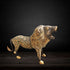 Brass Showpiece Lion Statue 6.76kg