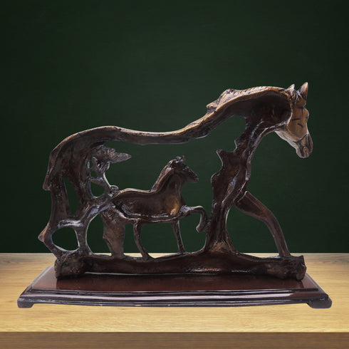 Brass Horse Statue 2.38kg