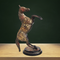 Brass Showpiece Jumping Horse 3.46kg