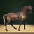 Brass Showpiece Standing Horse Statue 2.58kg