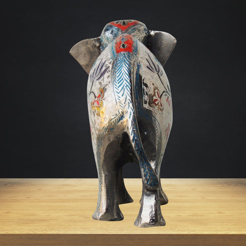 Brass Showpiece Elephant Statue 2.03kg