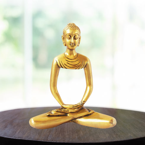 Brass Buddha Invisible Statue 2.08kg