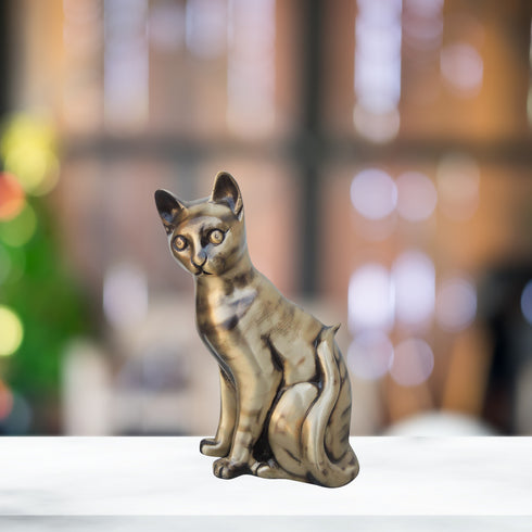Brass Cat Statue 2.035kg