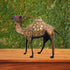 Brass Showpiece Camel Statue 2.66kg