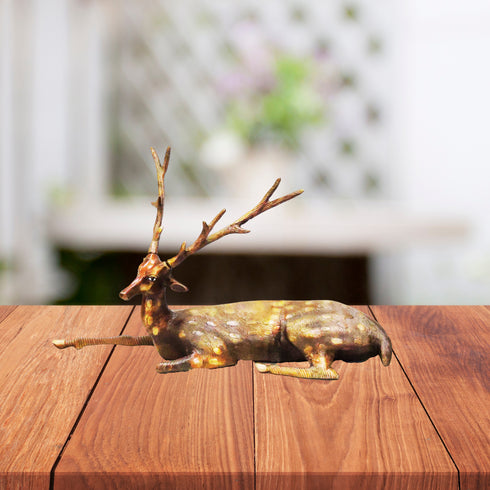 Brass Showpiece Deer 5.13kg