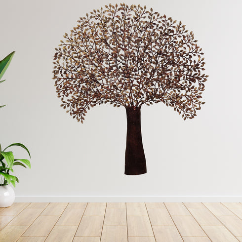 Brass Wall Hanging Tree Statue 15.4kg
