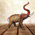 Brass Showpiece Elephant Statue 15.89kg