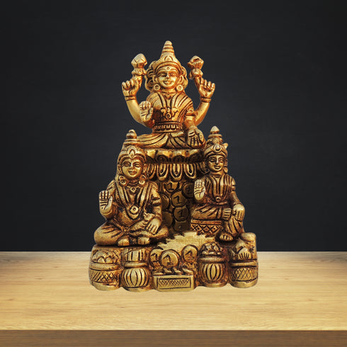 Brass Laxmi Kuber Statue 2kg