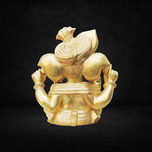 Brass Ganesh Ji Statue 20.285kg