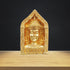 Brass Buddha Face with Frame Statue 3.33kg