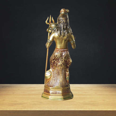 Brass Shiv Ji Idol Statue 2.485kg