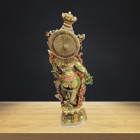 Brass Radha God Idol Statue 15.5kg