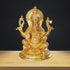 Brass Ganesh Ji God Idol Statue 2.285kg