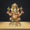 Brass Ganesh Ji God Idol Statue 2.33kg