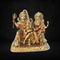 Brass Shiv Parivaar On Hill Colour Idol Statue 10.642kg