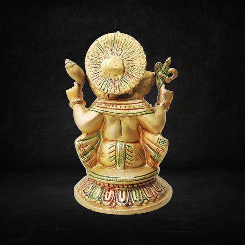 Brass Ganesh Ji Statue 2.62kg