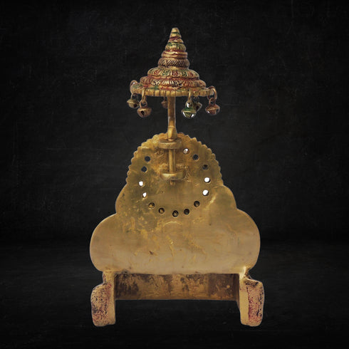 Brass Sai Baba Umbrella Statue 4.1kg