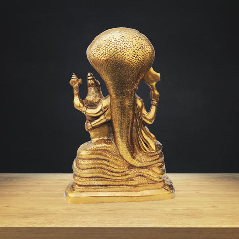 Brass Narsingh Bhagwan Statue 5.4kg