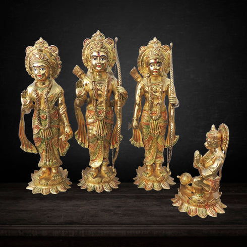 Brass Ramdarbar Idol Statue 70.84 Kg