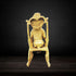 Brass Chair Ganesh Statue 3.44kg