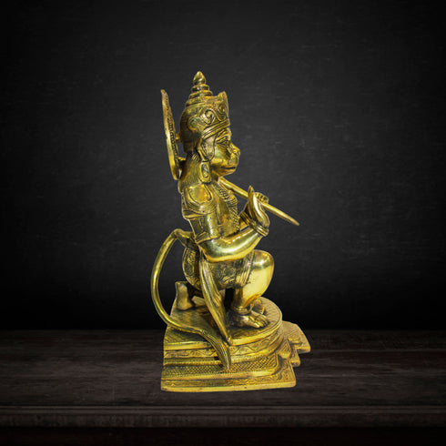 Brass Hanuman Ji God Idol Statue 8.6kg