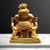 Brass Pagdi Ganesh Statue 21.28Kg
