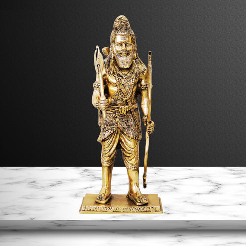 Brass Parshuram Ji God Idol Statue 4.06kg