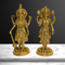 Brass Vishnu Laxmi Idol Statue 4463g
