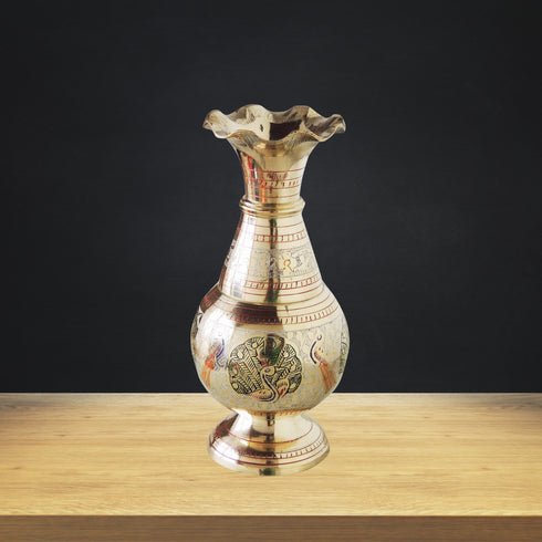 Brass Home Flower Pot Vase 0.505Kg