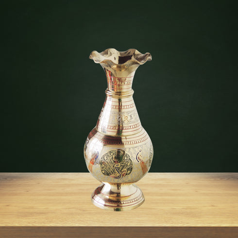 Brass Home Flower Pot Vase 0.505Kg