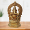 Brass Ganesh Circle Statue 3.34kg