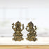 Brass Laxmi Ganesh God Idol Statue 2886g