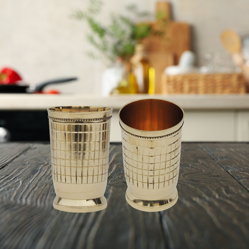 Brass Glass Firki 1200g(Pack of 6)