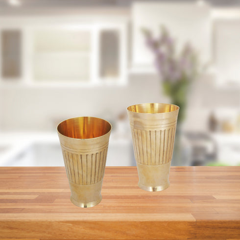 Brass Glass 400 Ml 1800kg(Pack of 6)