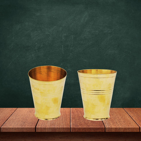 Brass Glass Embose 300g(Pack of 6)