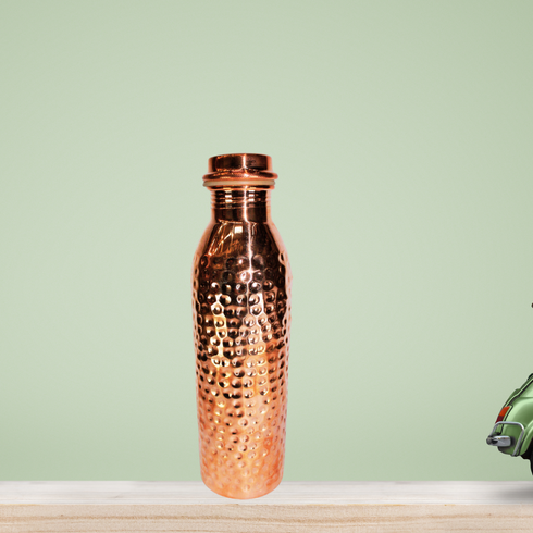 Pure Copper Bottles for Water 267g(Pack of 6)
