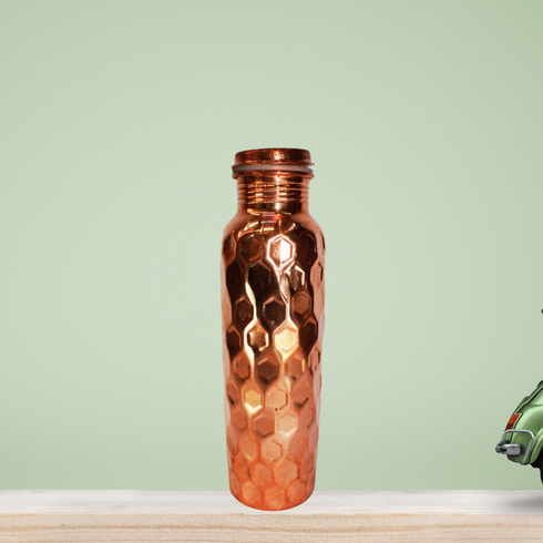 Pure Copper Bottles for Water 255g(Pack of 6)
