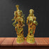Brass Krishan and Radha Pair God Statue 16.3kg