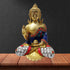 Brass Buddha Statue with Stonework 2.022kg
