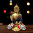 Brass Buddha Statue with Stonework 2.022kg
